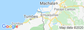 Huaquillas map
